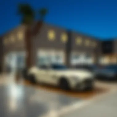 Service department equipped with state-of-the-art technology