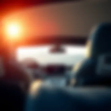 Interior cockpit of the Mercedes SL 450 AMG with advanced tech features