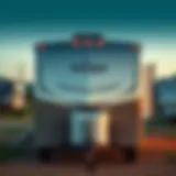 Nash travel trailer exterior design showcasing modern aesthetics