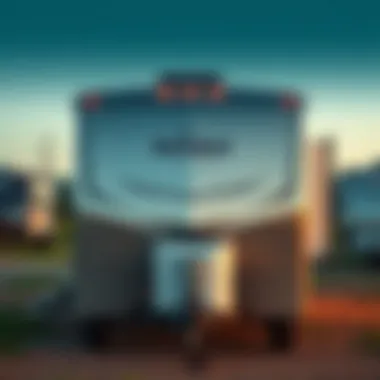 Modern Aesthetics of Nash Travel Trailers Nash travel trailer exterior design showcasing modern aesthetics