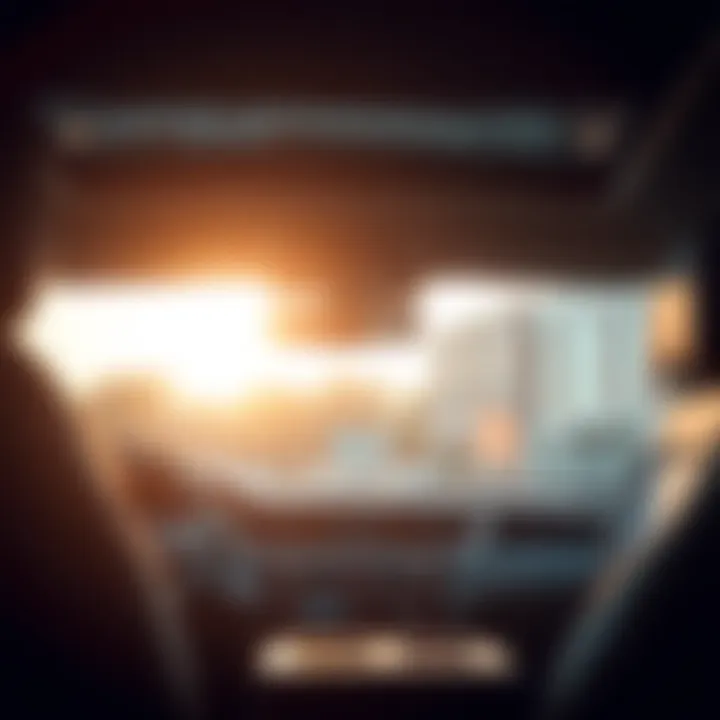 Interior view of a Kia vehicle showcasing modern features