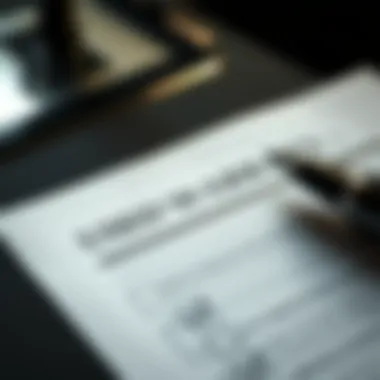 A close-up of a used car warranty document