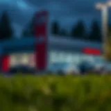 Exterior view of Nissan dealership on 122nd Avenue