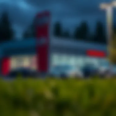 Exterior view of Nissan dealership on 122nd Avenue