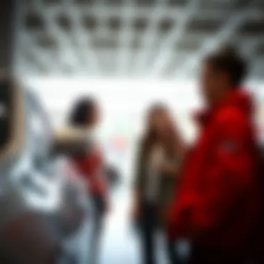 Customer service interaction at a Nissan dealership