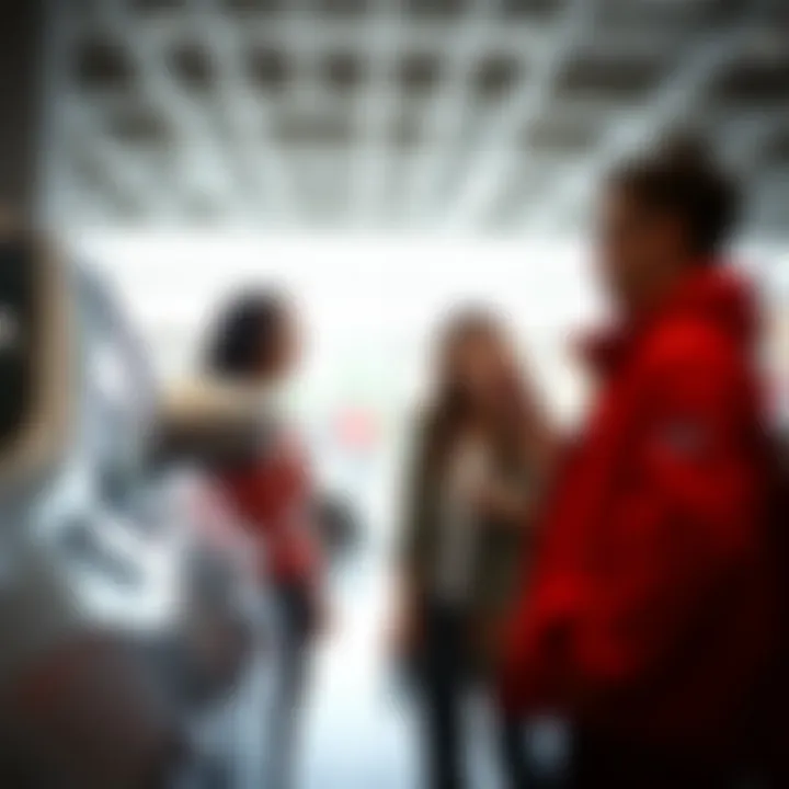 Customer service interaction at a Nissan dealership