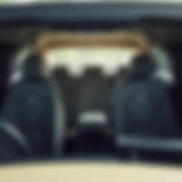 Luxurious seating arrangement in Nissan Maxima SV