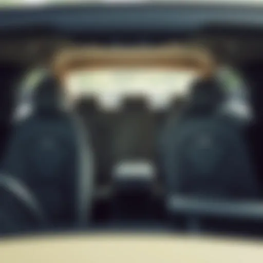 Luxurious seating arrangement in Nissan Maxima SV