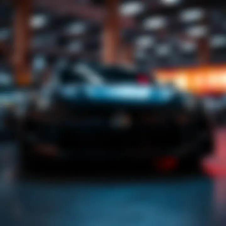 Aesthetic Excellence in Automotive Design Sleek design of Nissan's top-tier sports car