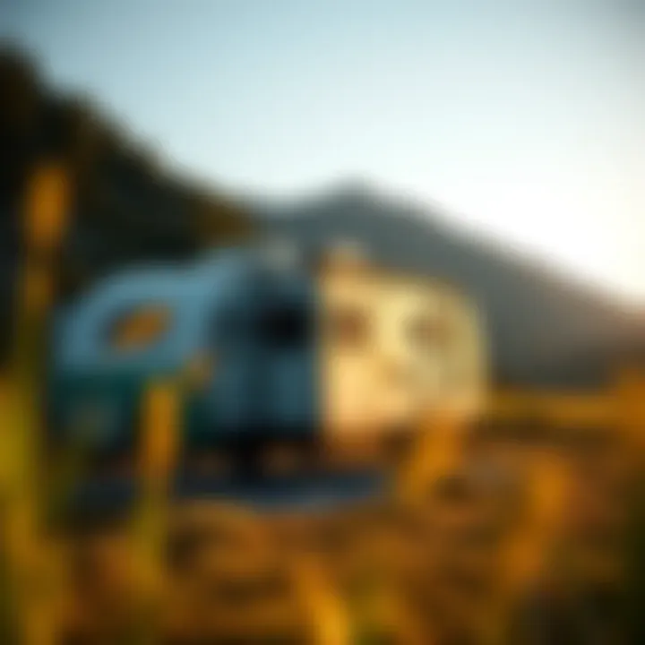 Camping Experience with the Open Range Roamer Open Range Roamer 5th Wheel during a camping trip in a scenic location