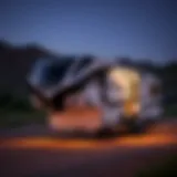 Sleek Design of the Open Range Roamer Exterior view of Open Range Roamer 5th Wheel showcasing its sleek design