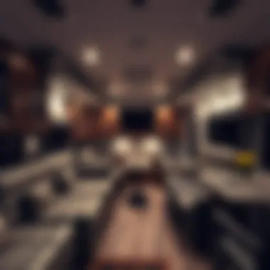 Spacious Living Area of the Roamer Interior layout of Open Range Roamer 5th Wheel highlighting spacious living area