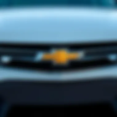 Chevy Logo on the Front Grille of 2016 Cruze Limited LT Close-up of the Chevy logo on the 2016 Cruze Limited LT front grille