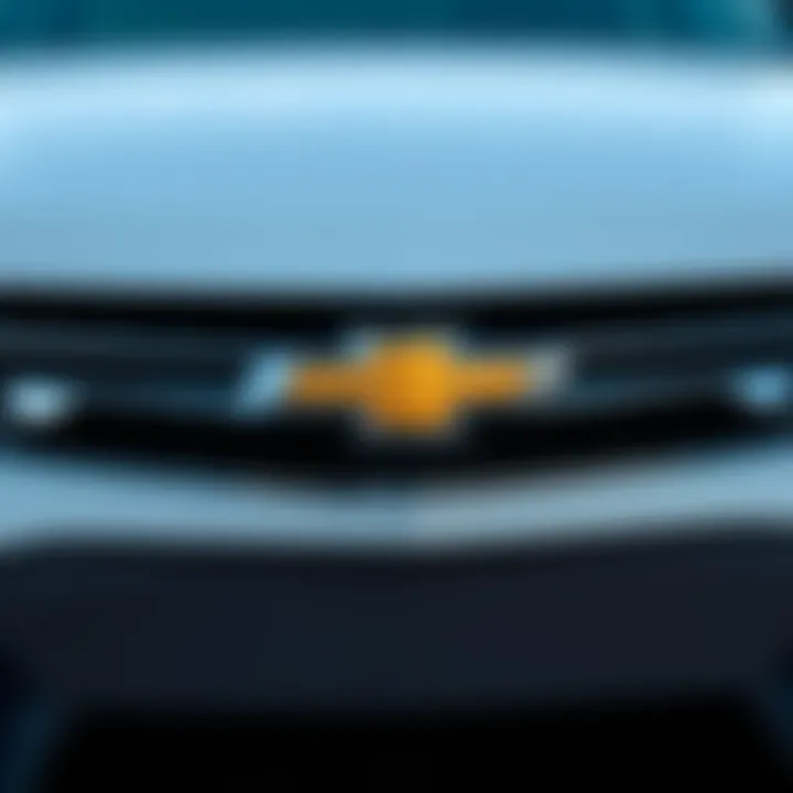 Chevy Logo on the Front Grille of 2016 Cruze Limited LT Close-up of the Chevy logo on the 2016 Cruze Limited LT front grille