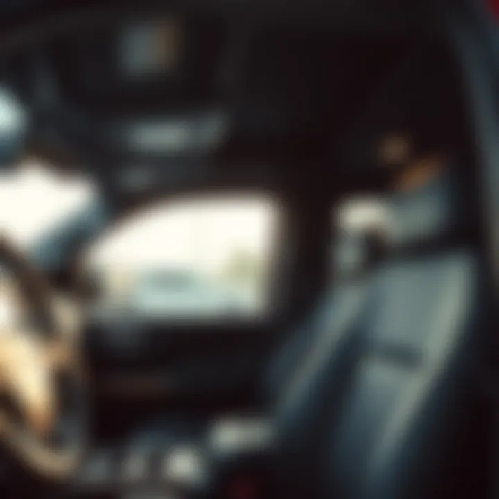 Interior view of the Silverado 1500 Custom Trail Boss highlighting advanced technology features