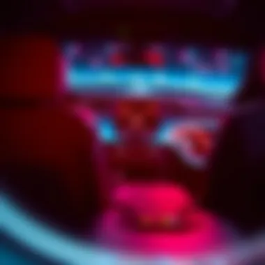 Interior of Silverado 4x4 LT highlighting advanced technology features