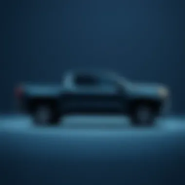 Side profile of Silverado 4x4 LT emphasizing its powerful stance