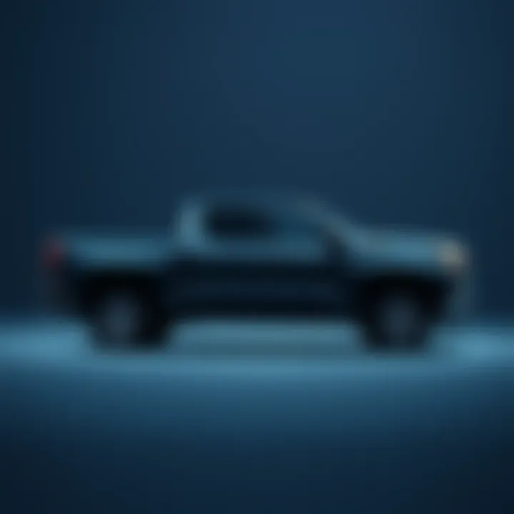 Side profile of Silverado 4x4 LT emphasizing its powerful stance