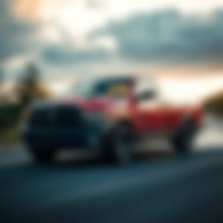 SRT 10 Single Cab in Action SRT 10 Single Cab in action on the road demonstrating its capabilities.