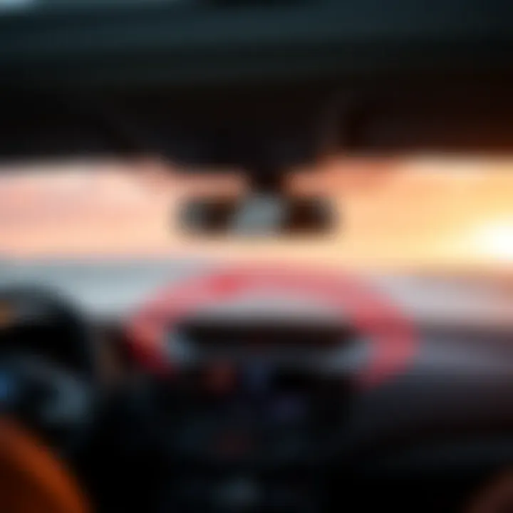 Safety Features in the Subaru Outback Safety features dashboard of Subaru Outback