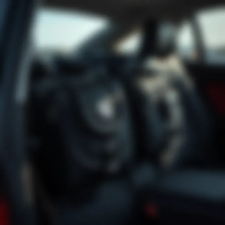 Design and Material Quality of Suzuki S40 Saddle Bags Detailed view of Suzuki S40 saddle bags showcasing design and material quality