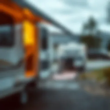 Maintenance tips for travel trailers displayed visually