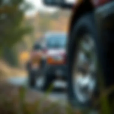 Different tire options for performance vehicles