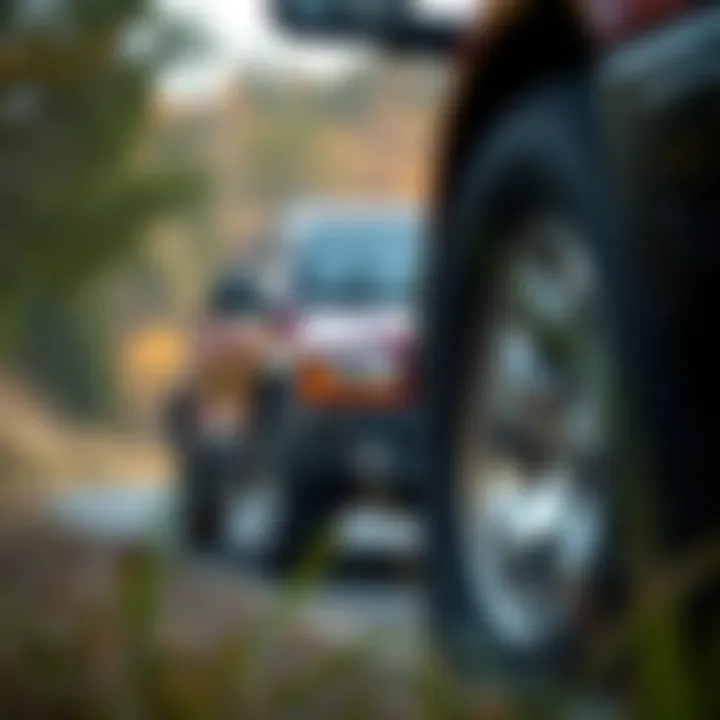 Different tire options for performance vehicles