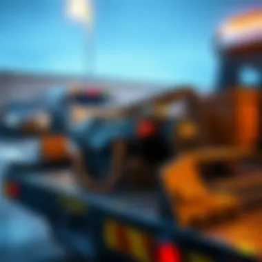 Essential Towing Equipment Essential towing equipment on display