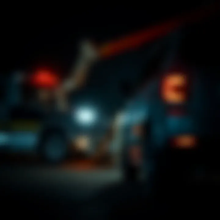 Safe Towing Techniques Demonstration of safe towing techniques