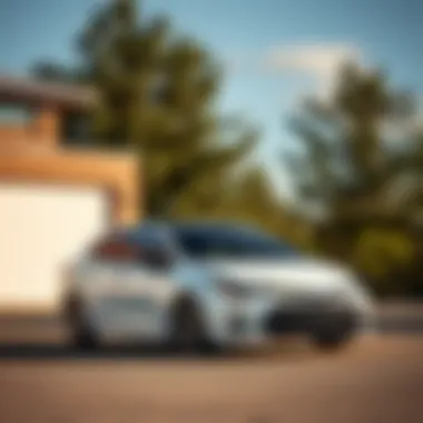 Toyota Focus exterior design showcasing sleek lines