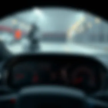 Interior view highlighting the dashboard of the 2018 Jeep Grand Cherokee Limited with fuel gauge