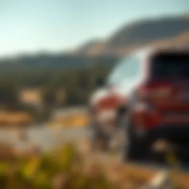 Jeep Grand Cherokee Limited parked against scenic backdrop demonstrating its versatility