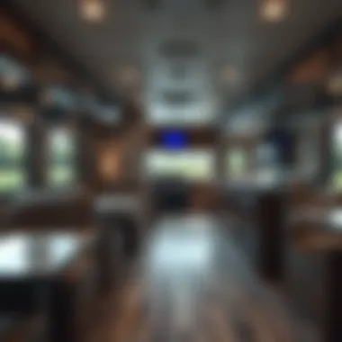 Interior Layout of the Fleetwood Terra 26Q Interior layout of the Fleetwood Terra 26Q highlighting spacious living areas