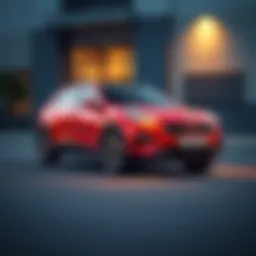 Kia Kona AWD showcasing exterior design