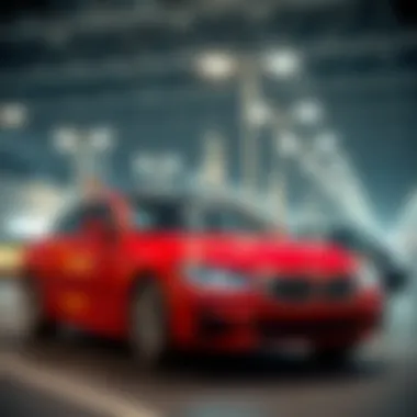 Market Dynamics in the Automotive Industry Market dynamics influencing the automotive industry depicted with various economic indicators.