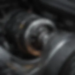 Close-up view of a Chevrolet Colorado transmission