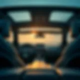 Luxury Interior of BMW 840i Convertible Elegant interior design of the BMW 840i Convertible showcasing luxury craftsmanship