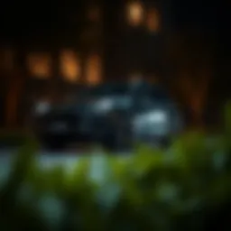 Luxury SUV exterior showcasing the Cayenne Turbo design